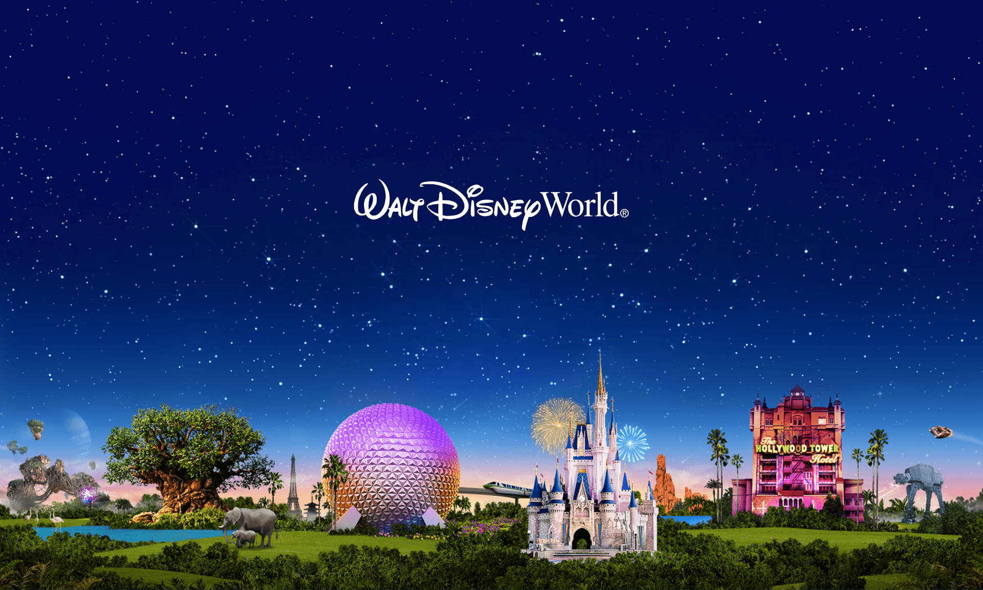 Walt Disney World Computer-tapet: 