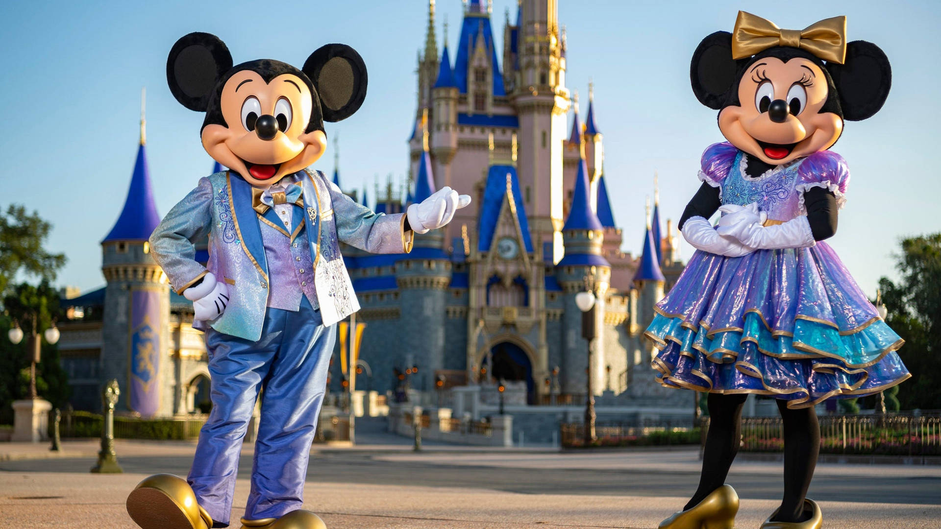 Walt Disney World Mickey And Minnie Wallpaper