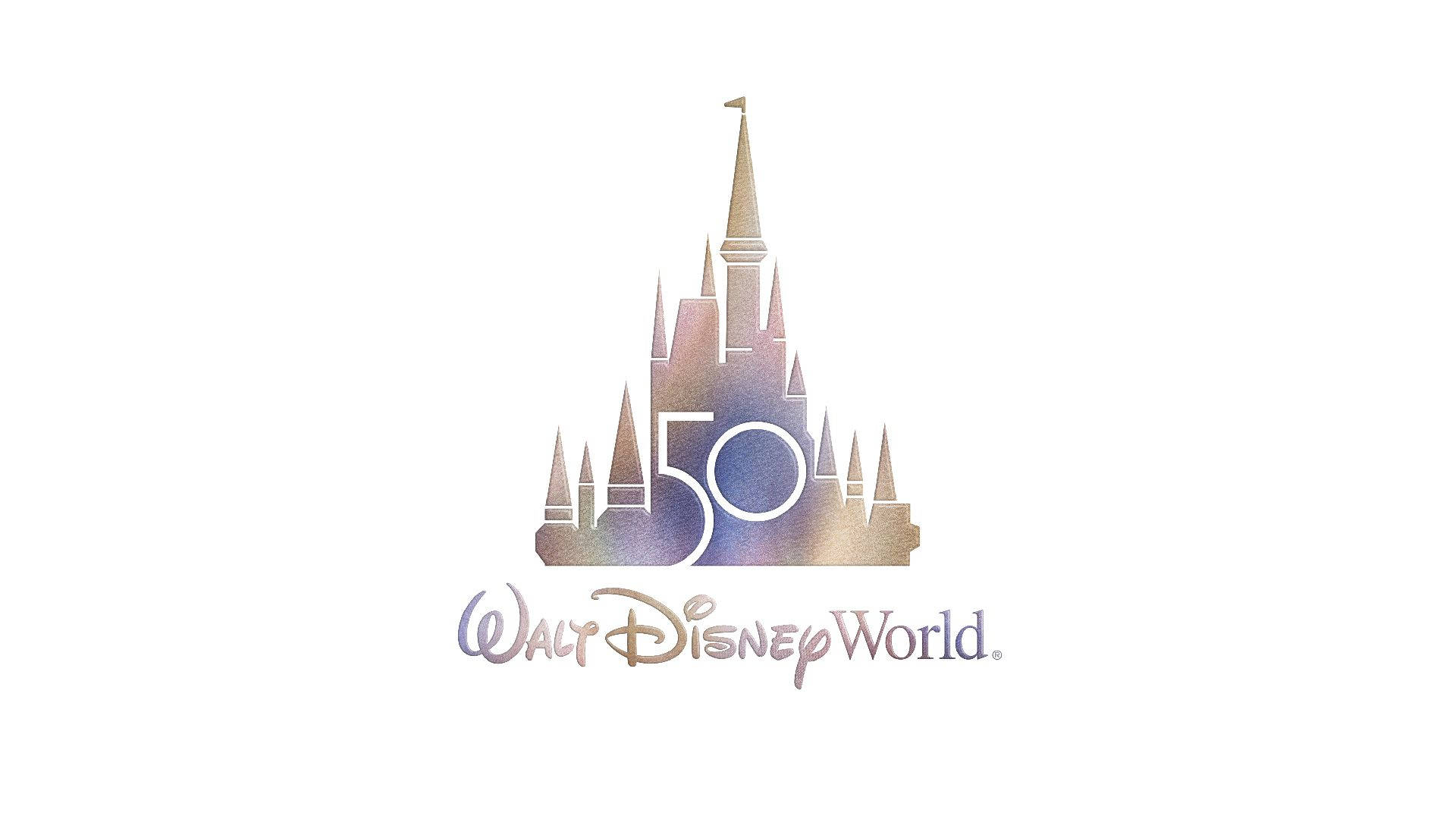 Walt Disney World White Wallpaper