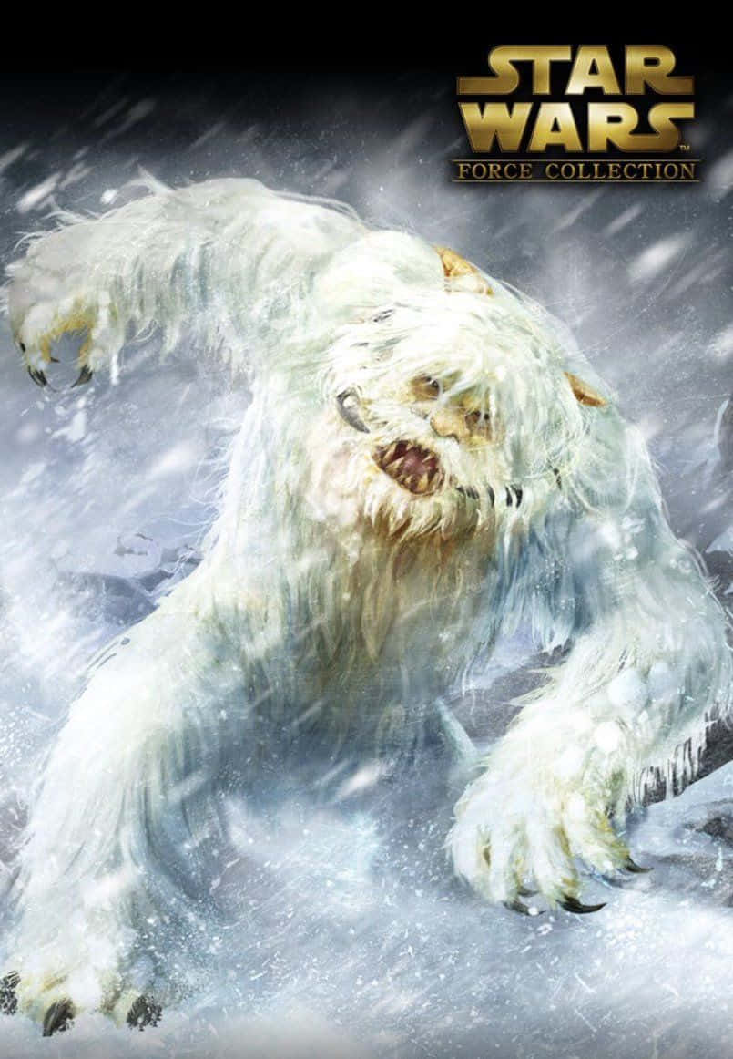 The iconic Wampa from Star Wars, fierce yet misunderstood! Wallpaper