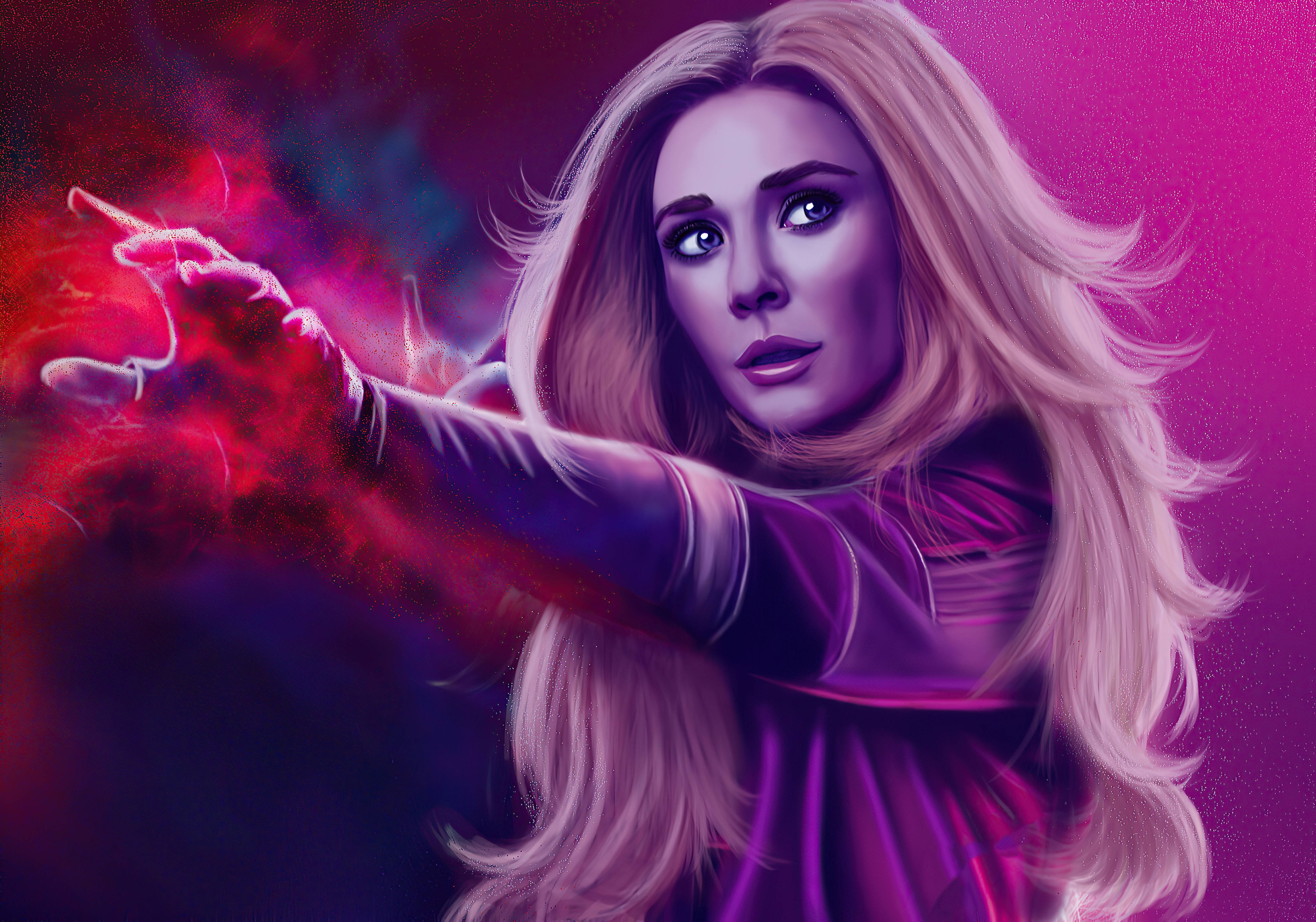 10+ 4K Scarlet Witch Wallpapers | Background Images