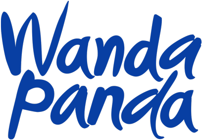 Wanda Panda Logo Design PNG