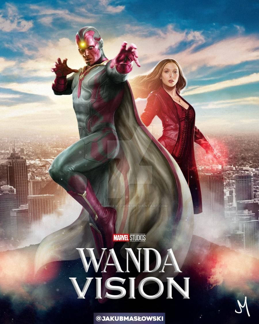 The world of WandaVison comes to life! Wallpaper