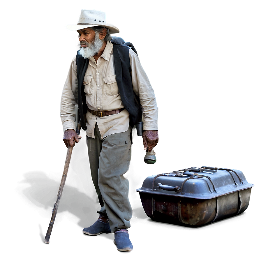 Wandering Hobo Journey Png Hbs41 PNG