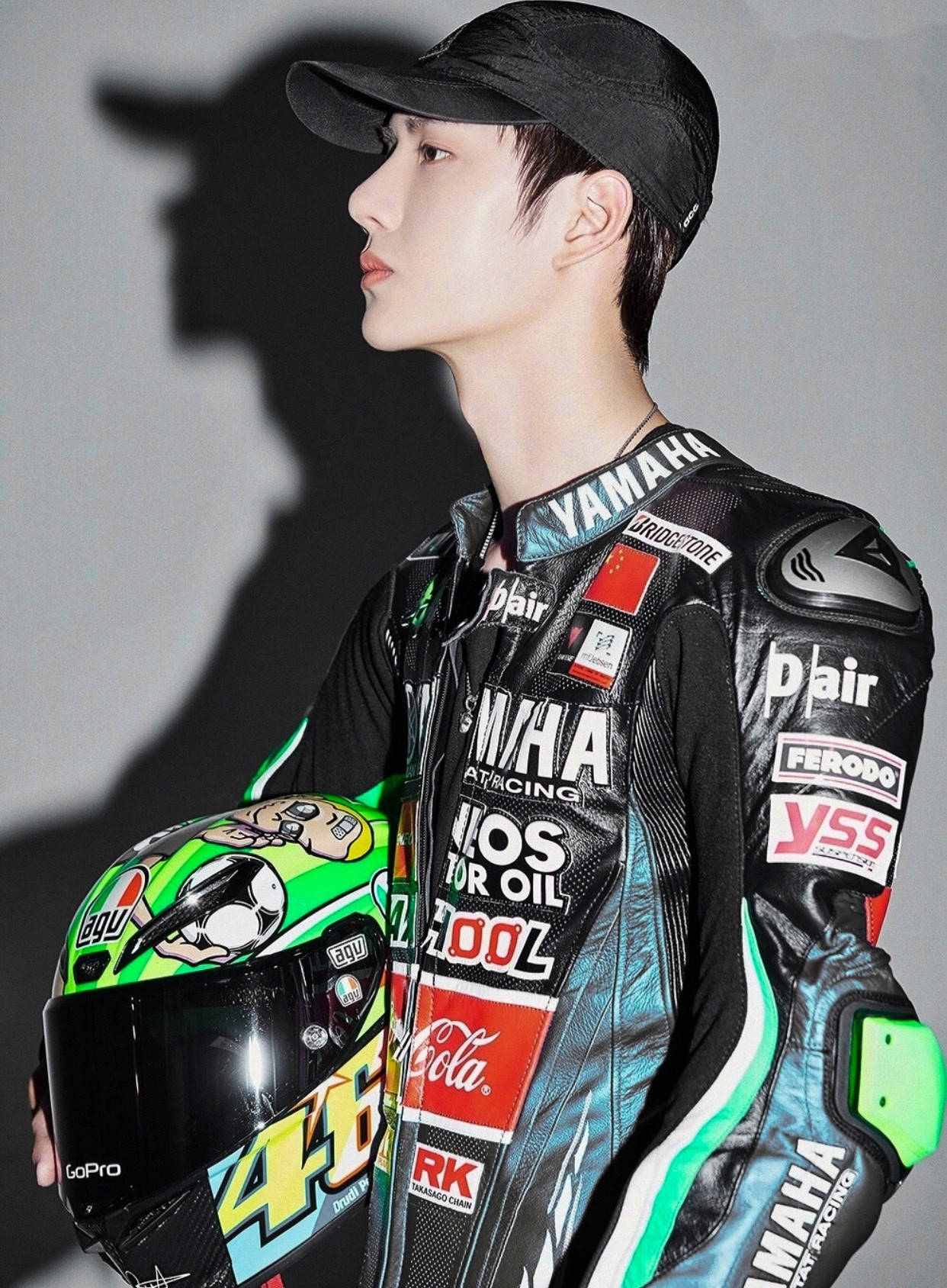Wang Yibo Yamaha Racer Wallpaper