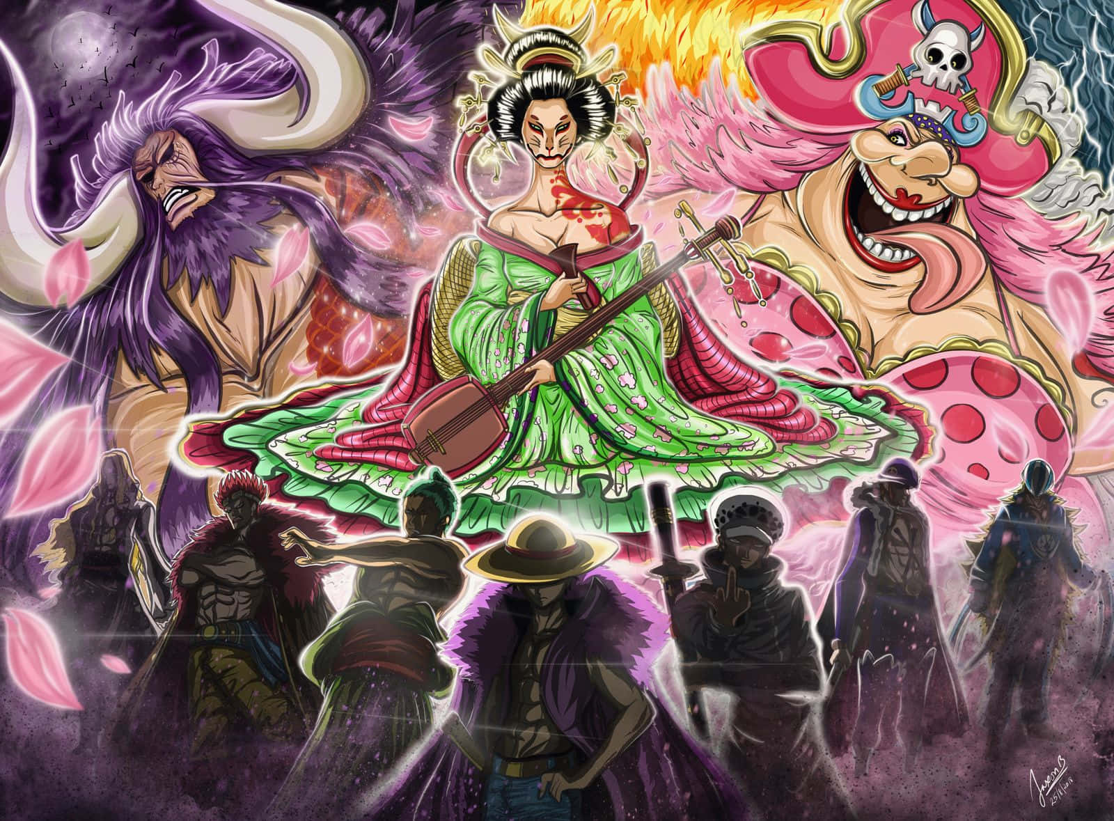 Welcome to the Land of Wano Wallpaper