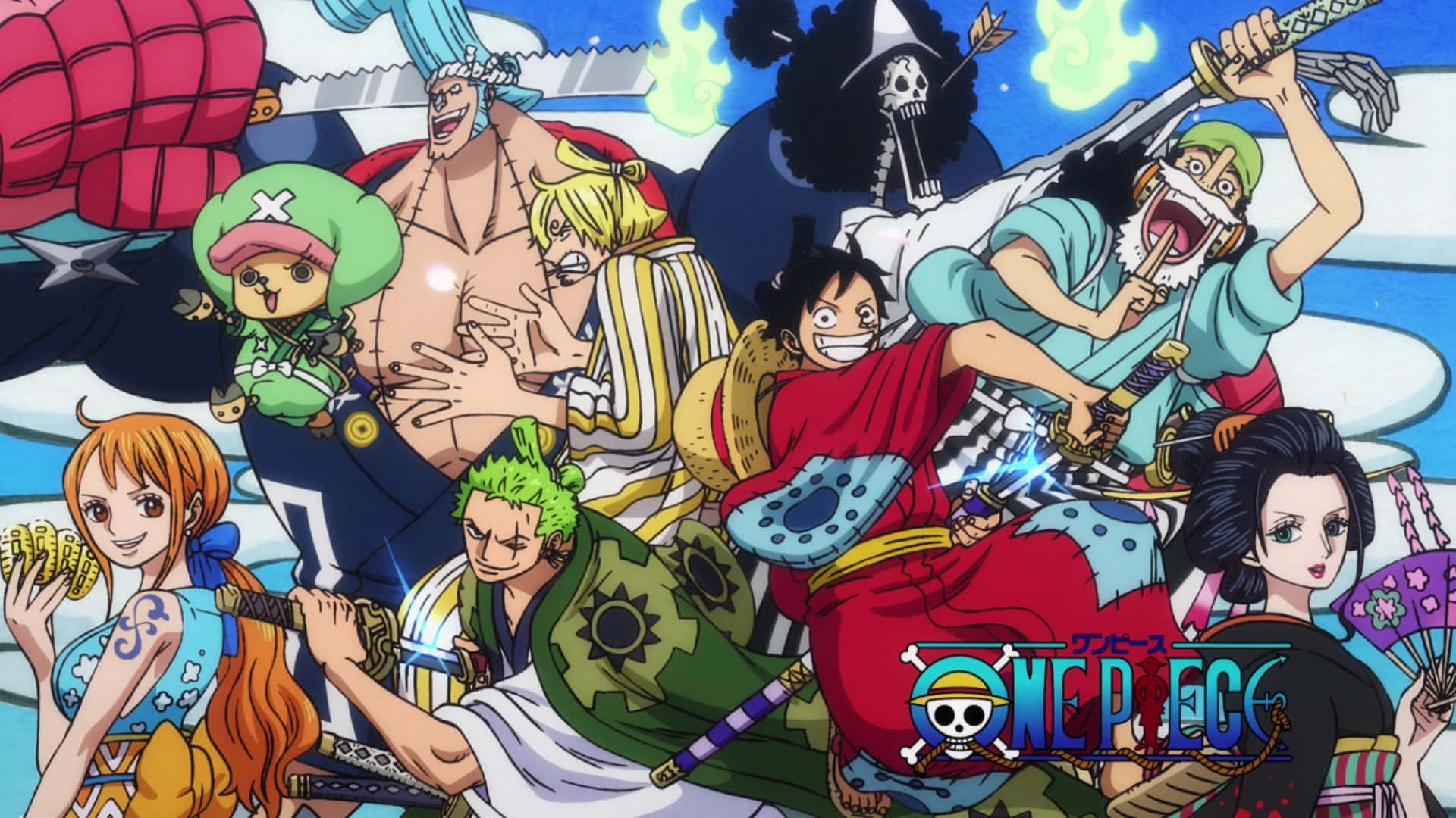 Wano Country, the thriving island nation rich in culture and tradition** Wallpaper