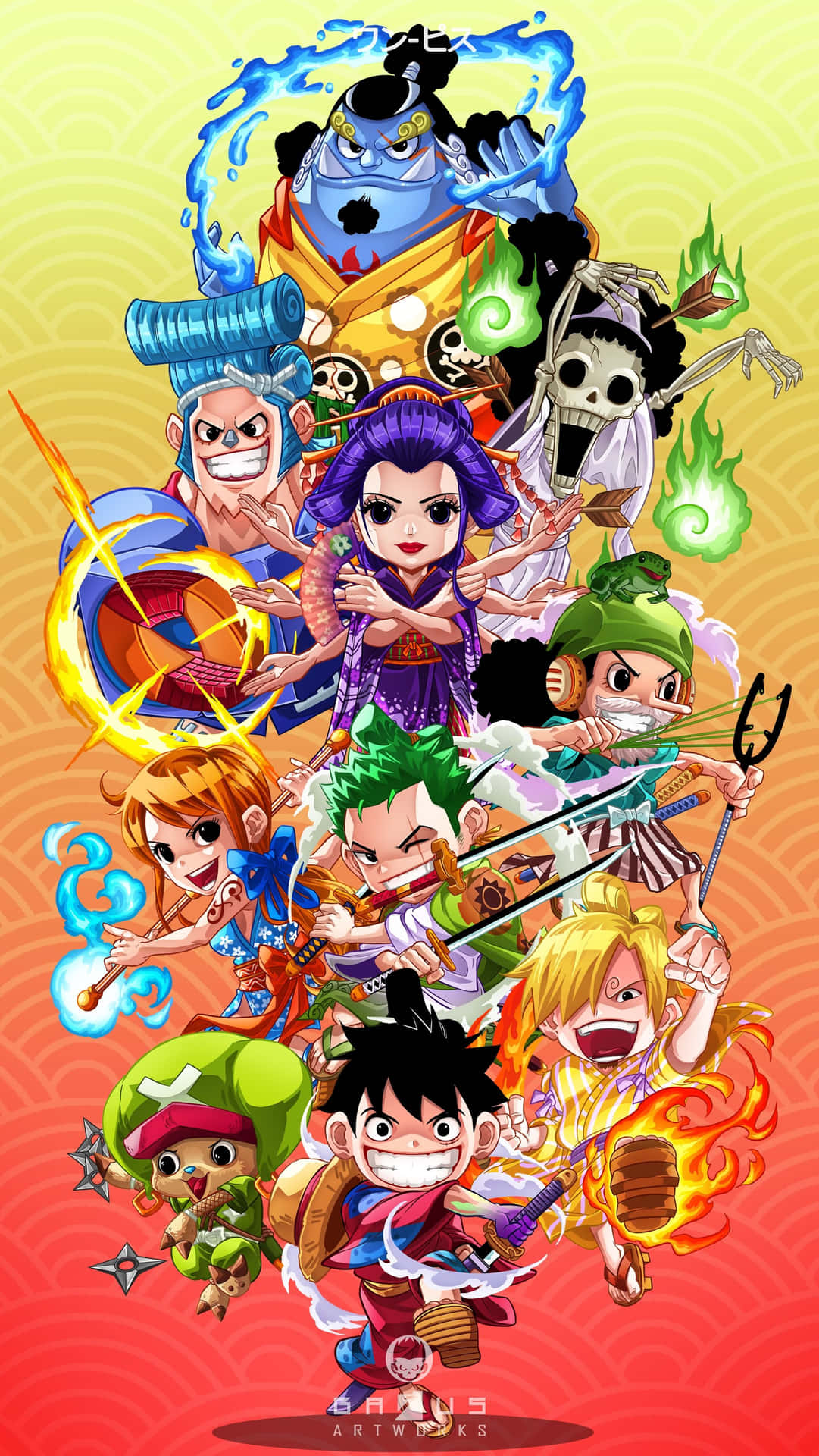 Enjoy the beauty of Wano Country Wallpaper