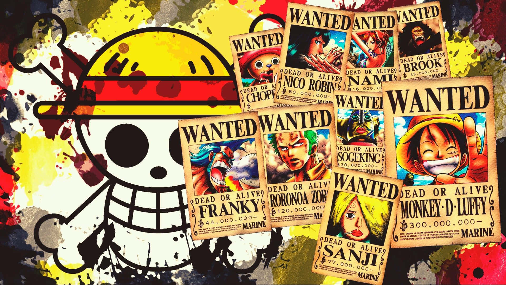 Wanted Poster on a Wooden Background