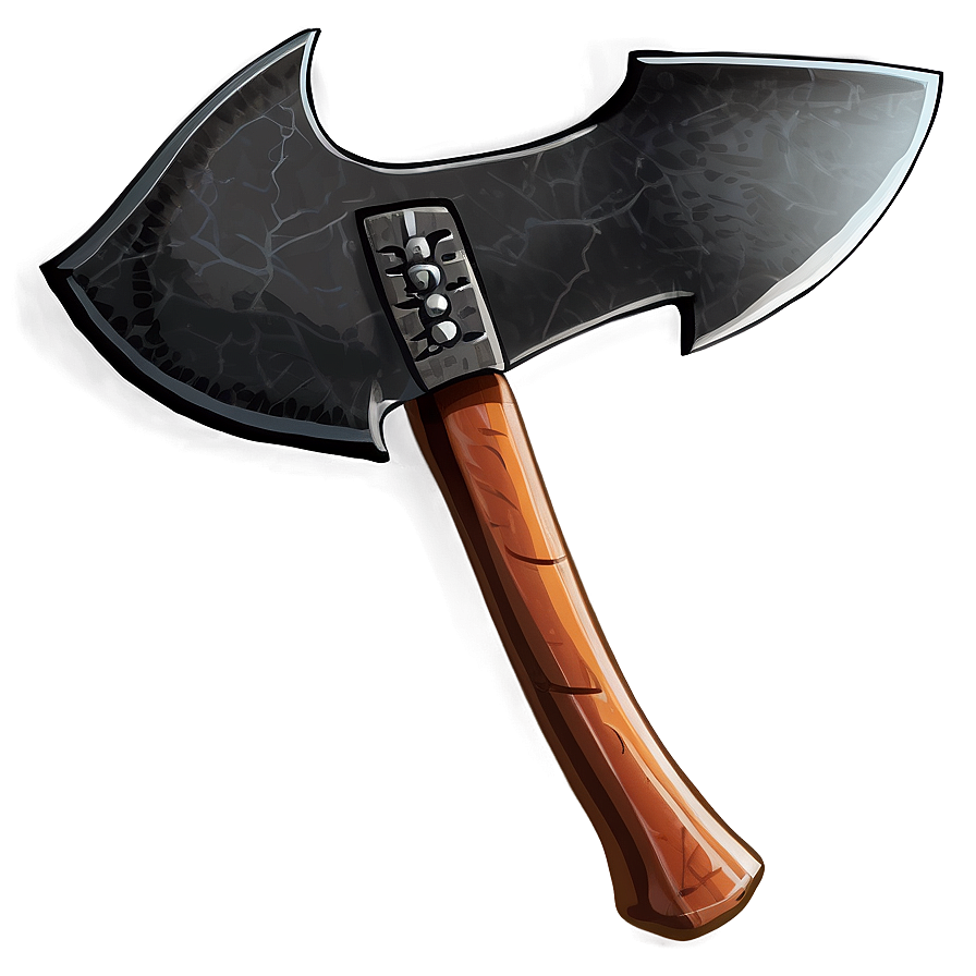 War Axe Cartoon Png Hhl PNG