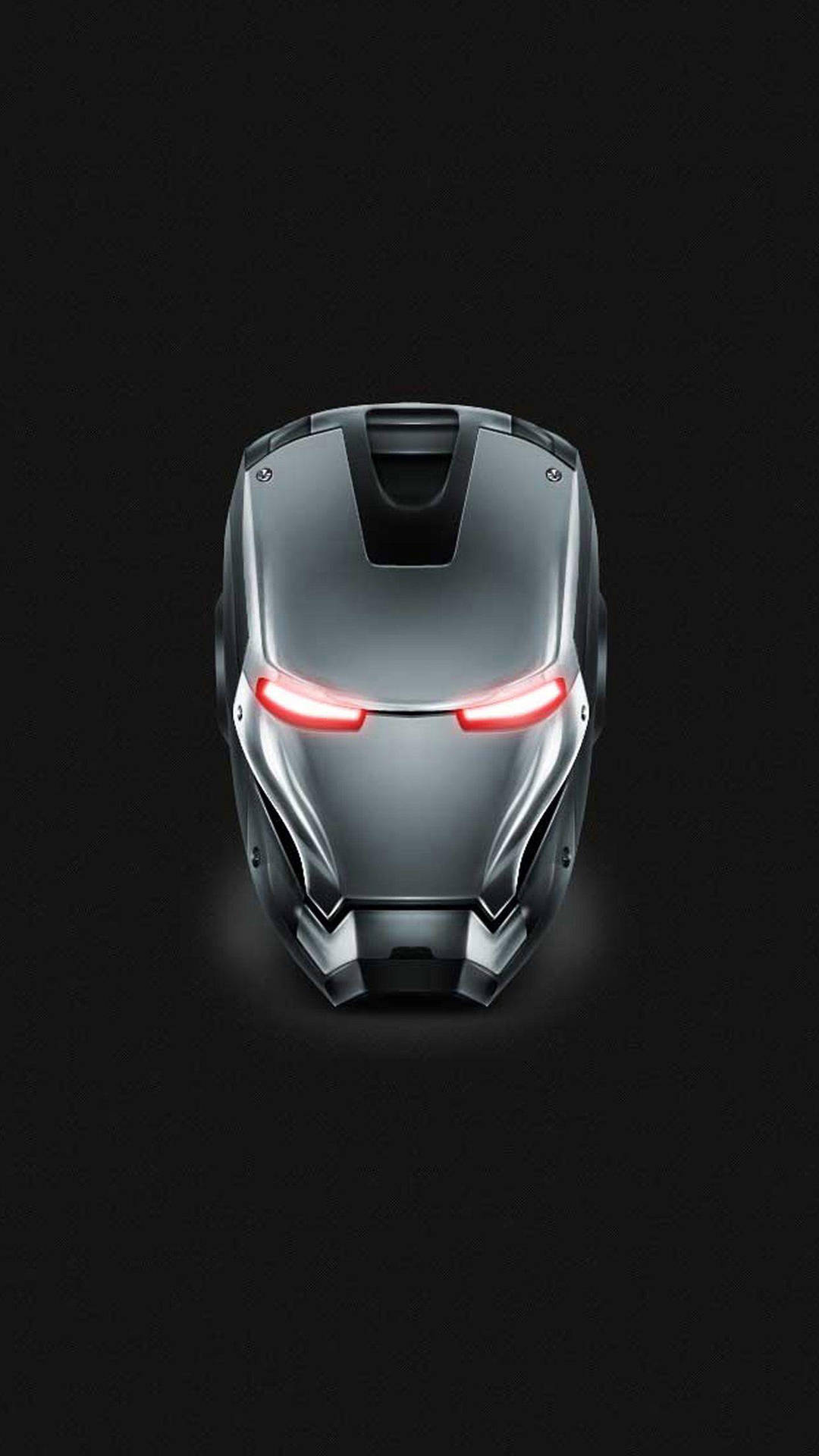 Wallpaper: War Machine-ansigt Iron Man Android Tapet Wallpaper