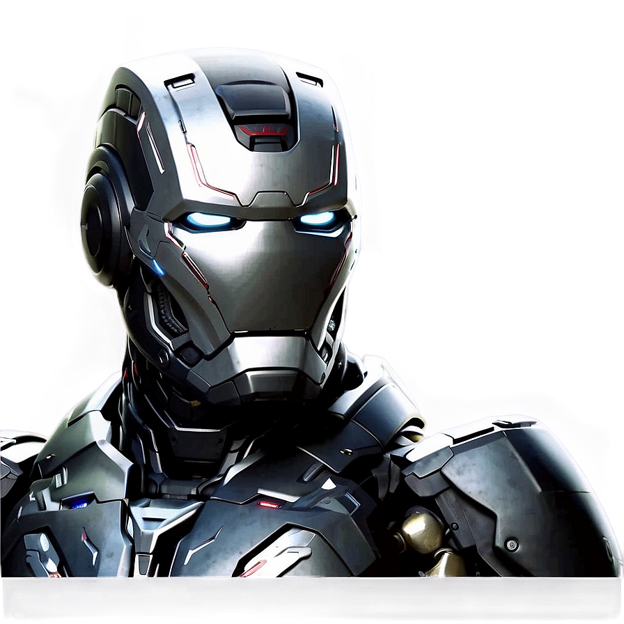 War Machine Stark Tech Png Qao39 PNG