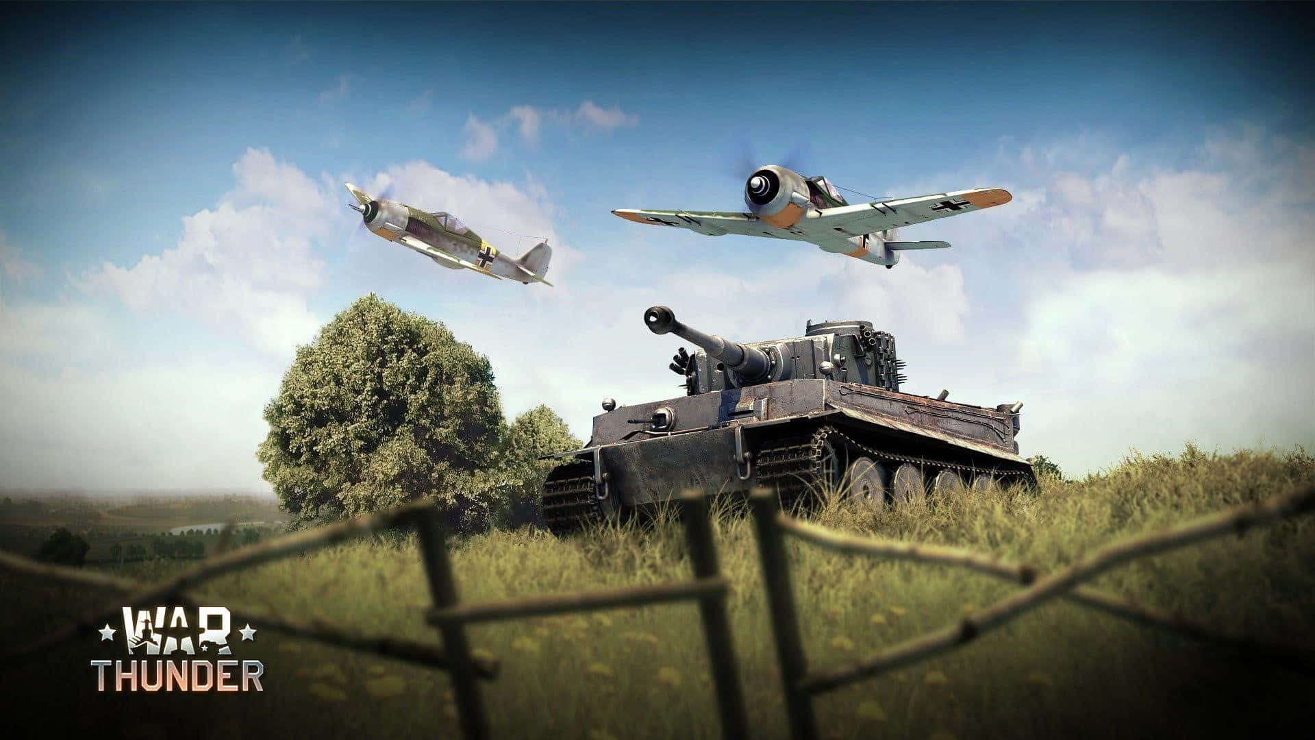 War Thunder Combat Showcase Wallpaper