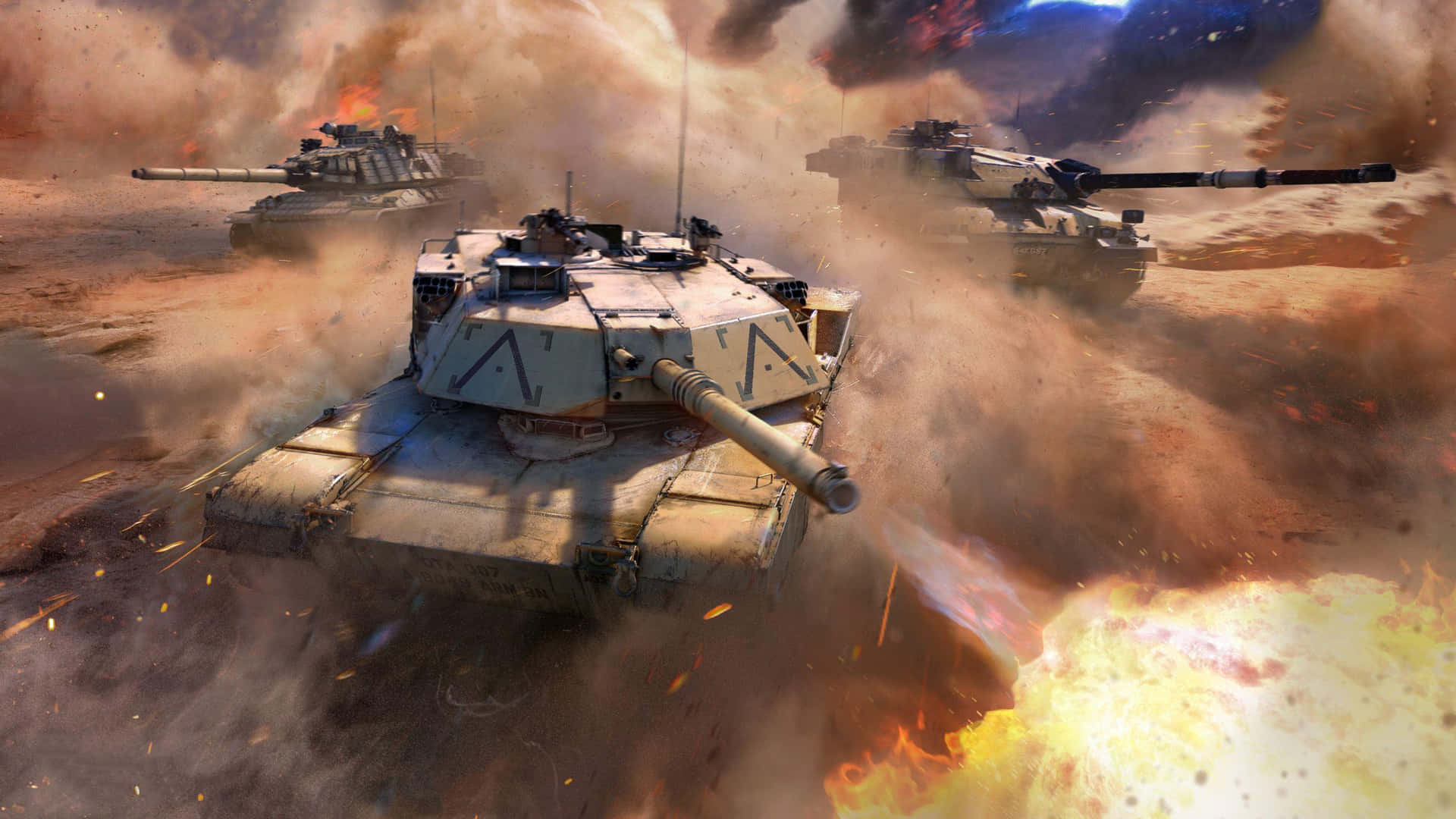 War Thunder_ Tank Battle_ Explosive Action Wallpaper