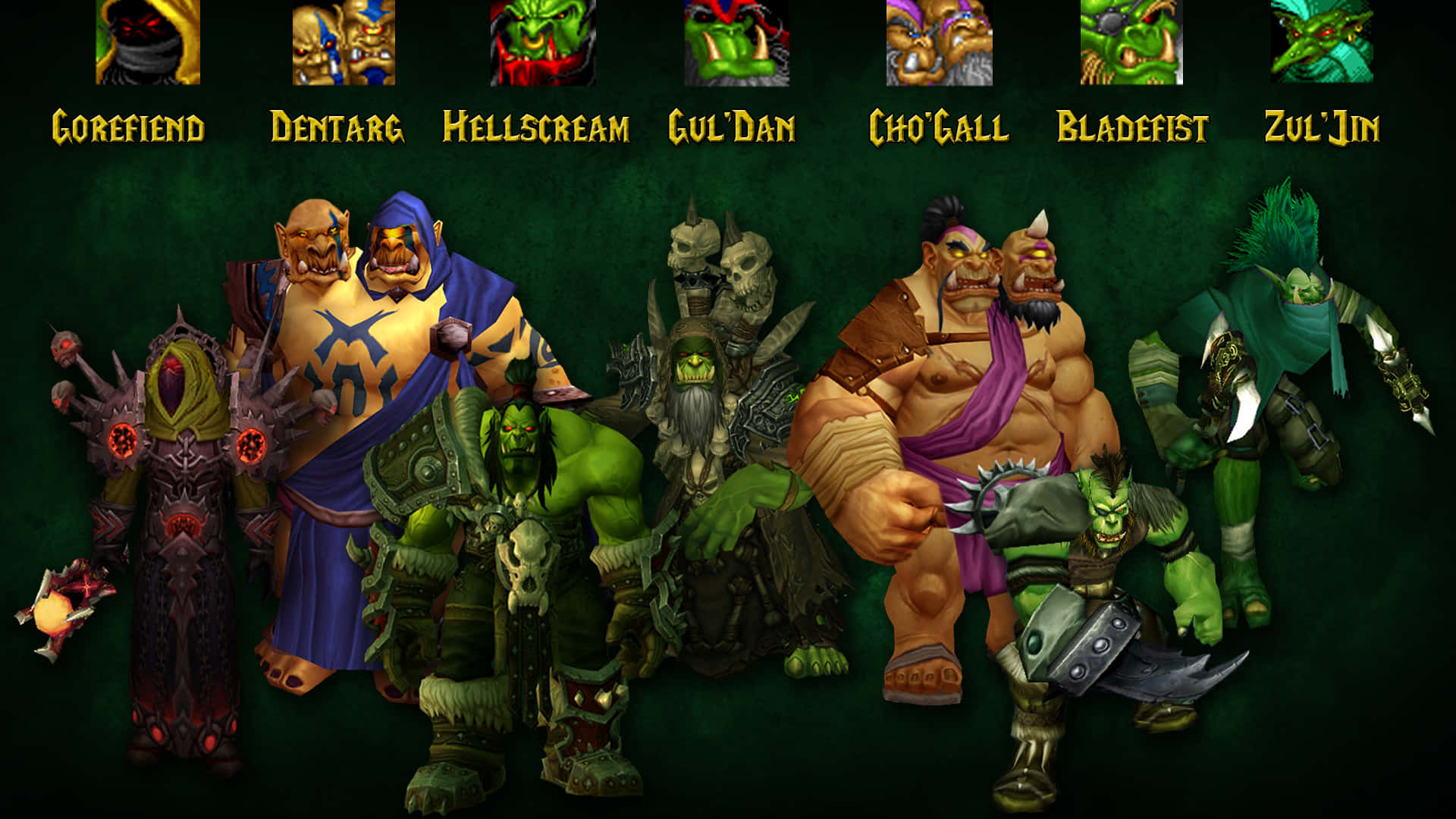 Warcraft 2 Game Characters Wallpaper