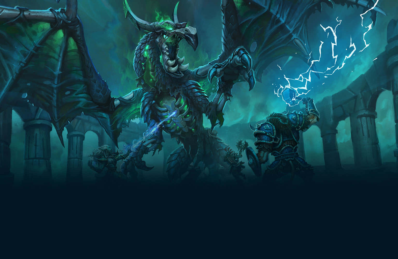 Épicodragón Warcraft 2. Fondo de pantalla