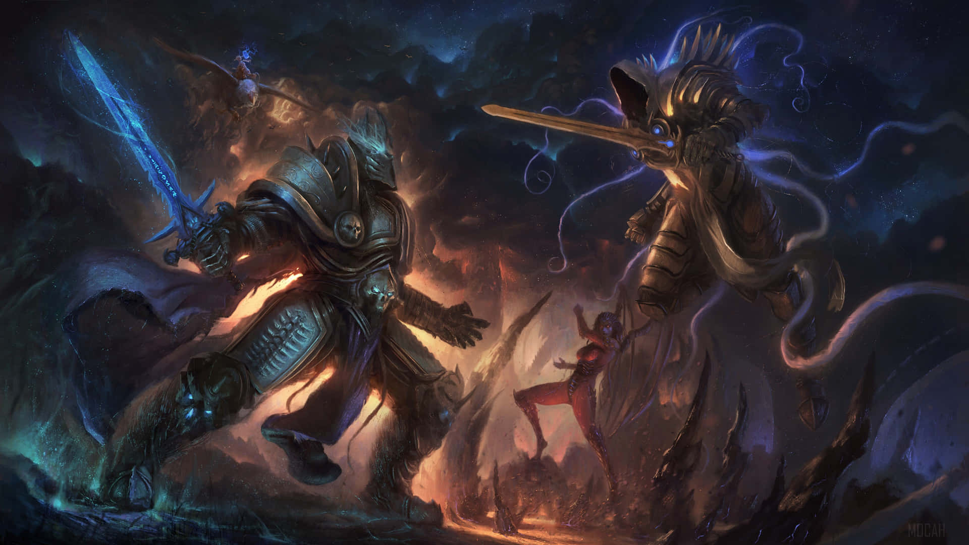 Warcraft2 Mörk Videospel. Wallpaper
