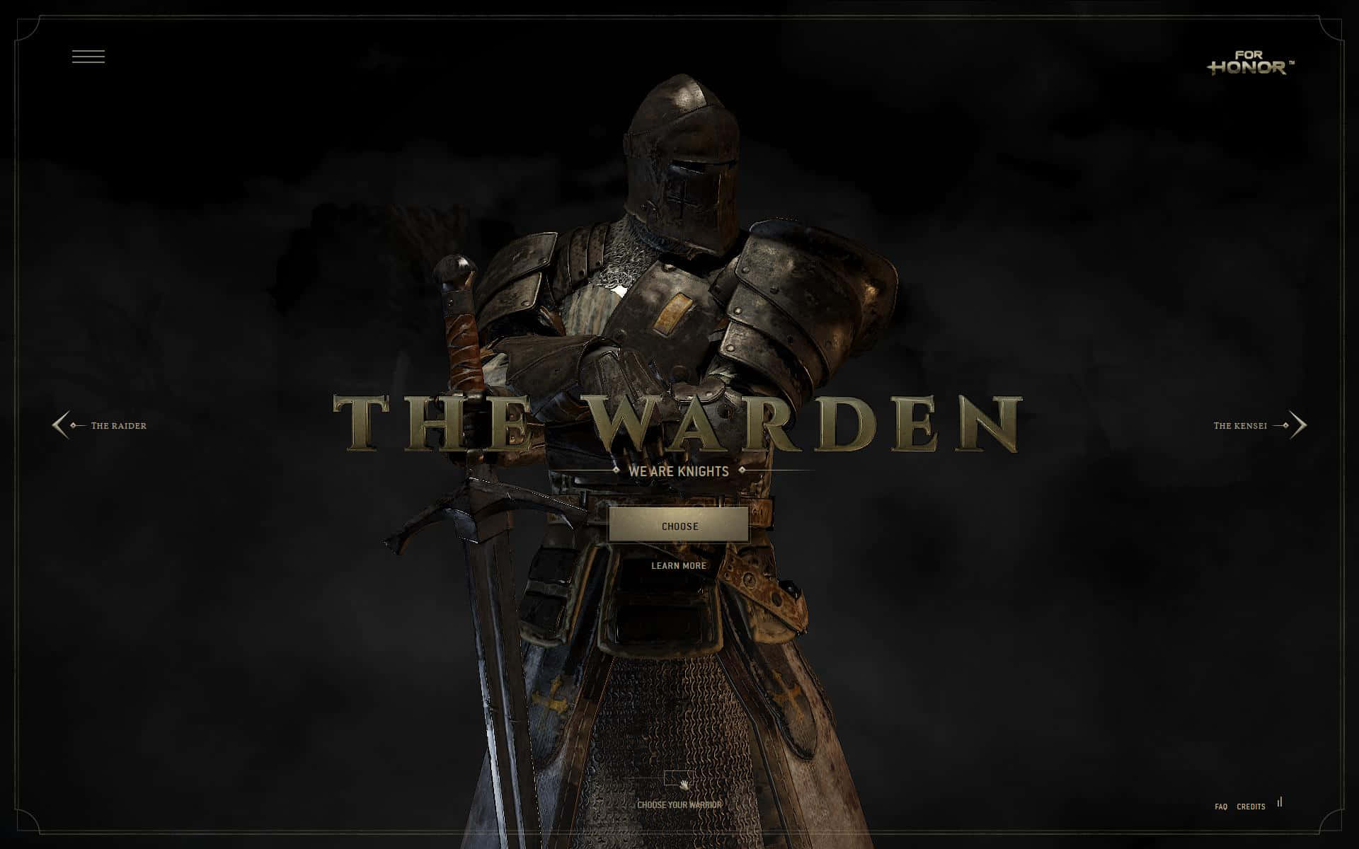 Join the fight, become the Warden Wallpaper