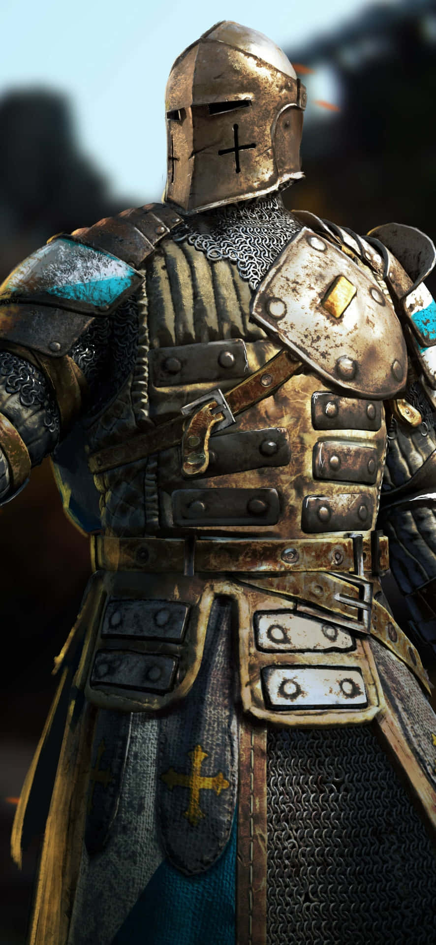 Storm the battlefield as Warden in For Honor Wallpaper