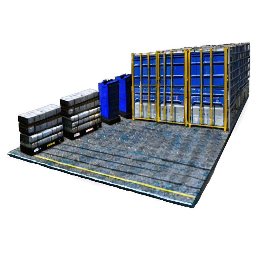 Warehouse Loading Dock Area Png 06122024 PNG