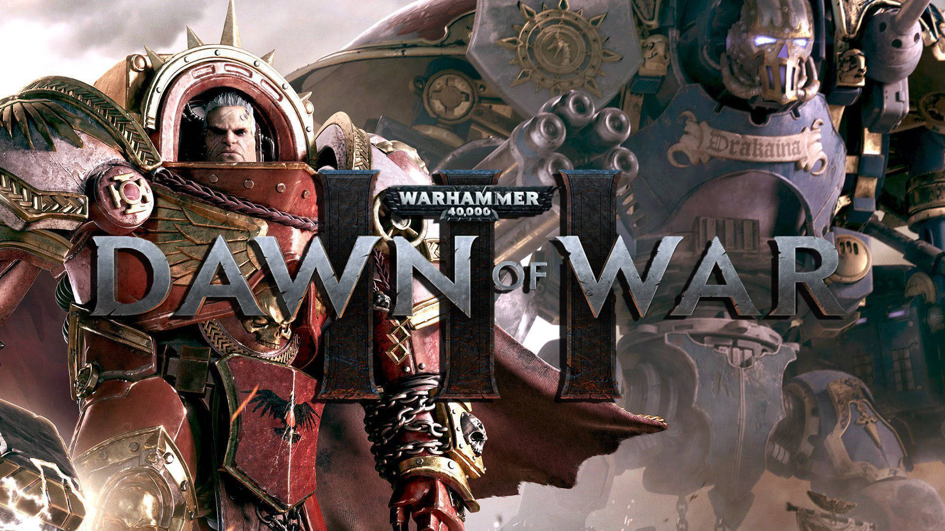 Warhammer 40000 Dawn Of War Poster Wallpaper