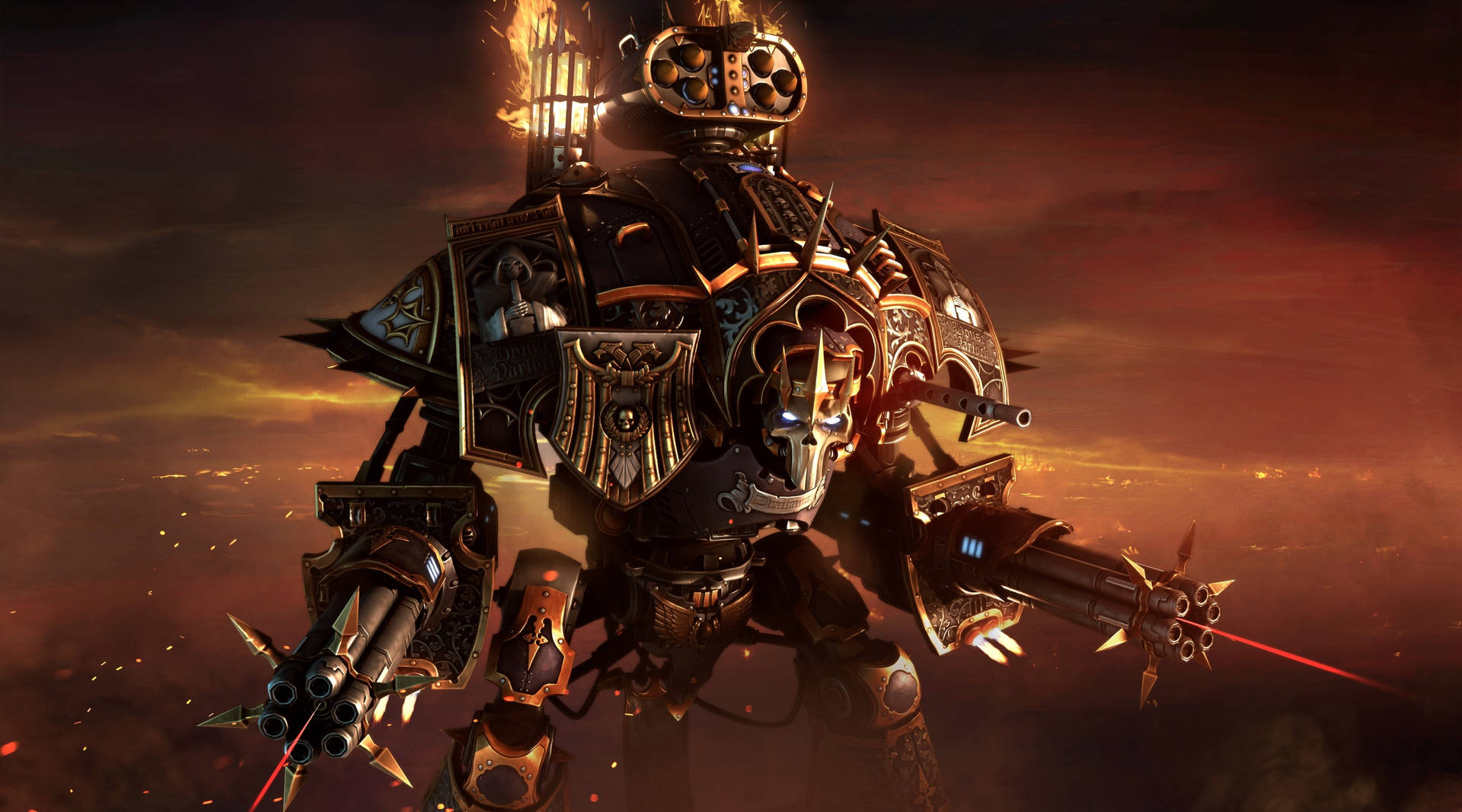 Warhammer 40000 Dawn Of War Robot Wallpaper