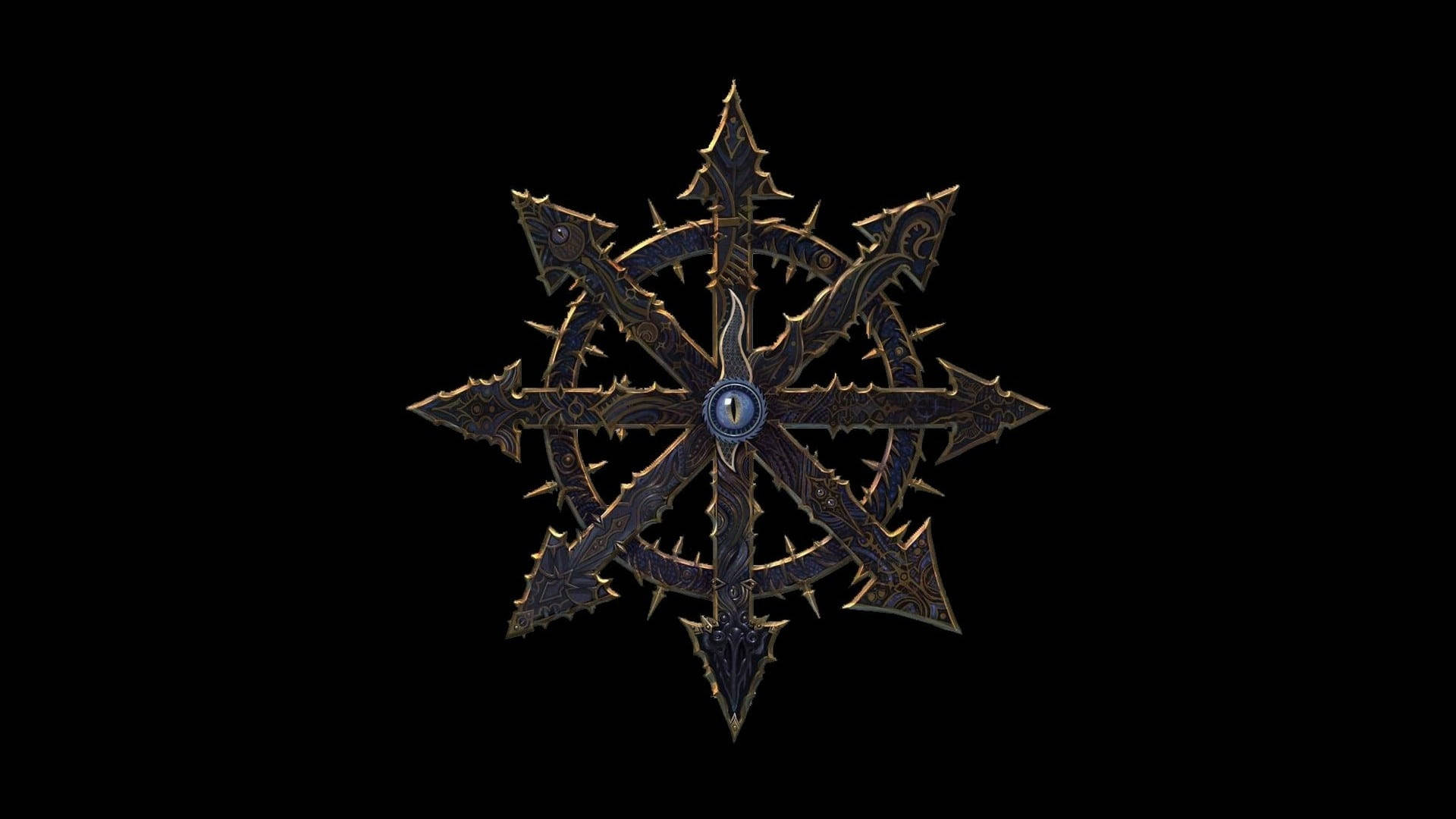 Warhammer40,000 Gaming Logo: Warhammer 40.000 Gaming-logo Wallpaper