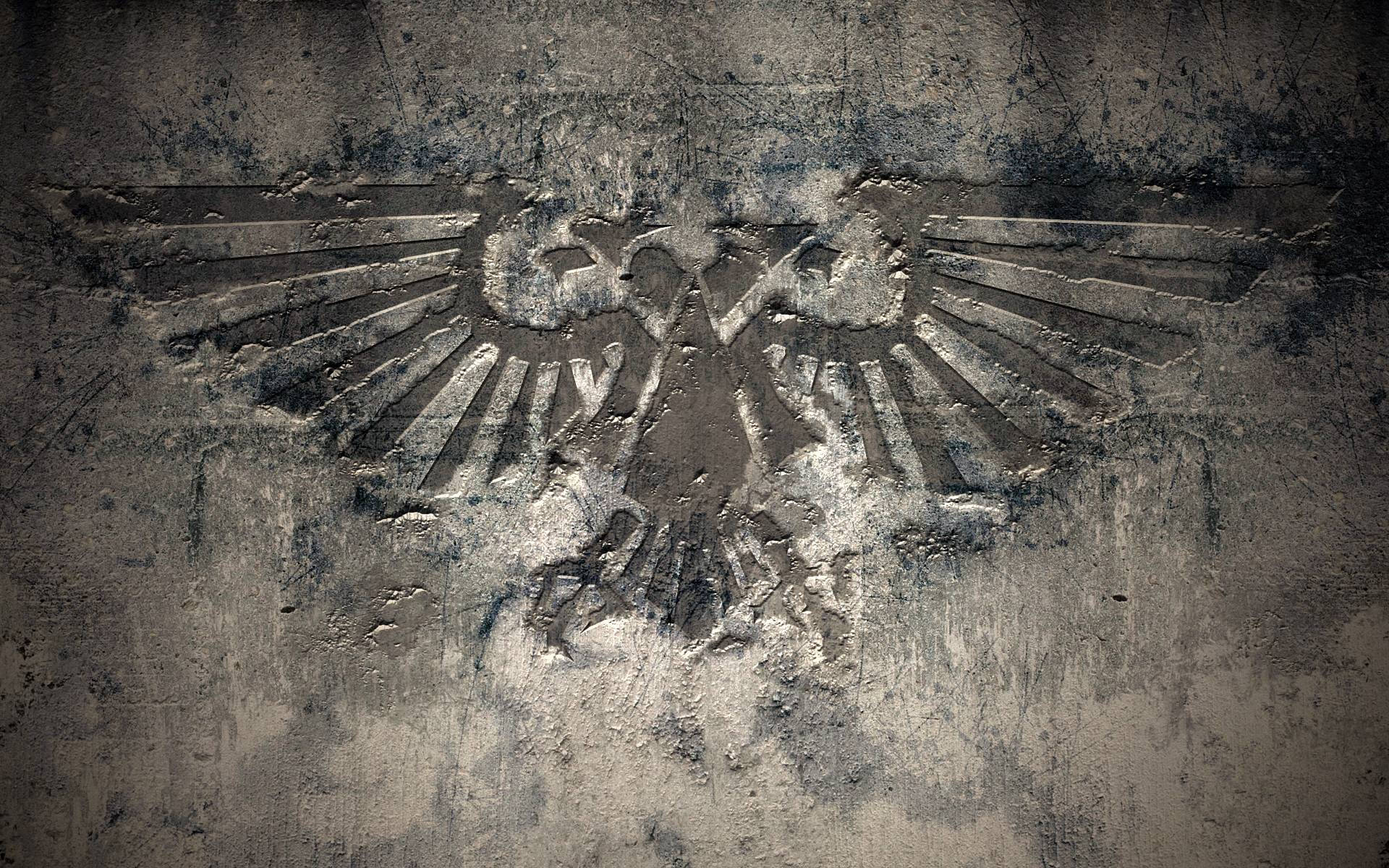 Warhammer 40k Eagle Logo Wall Hd Wallpaper