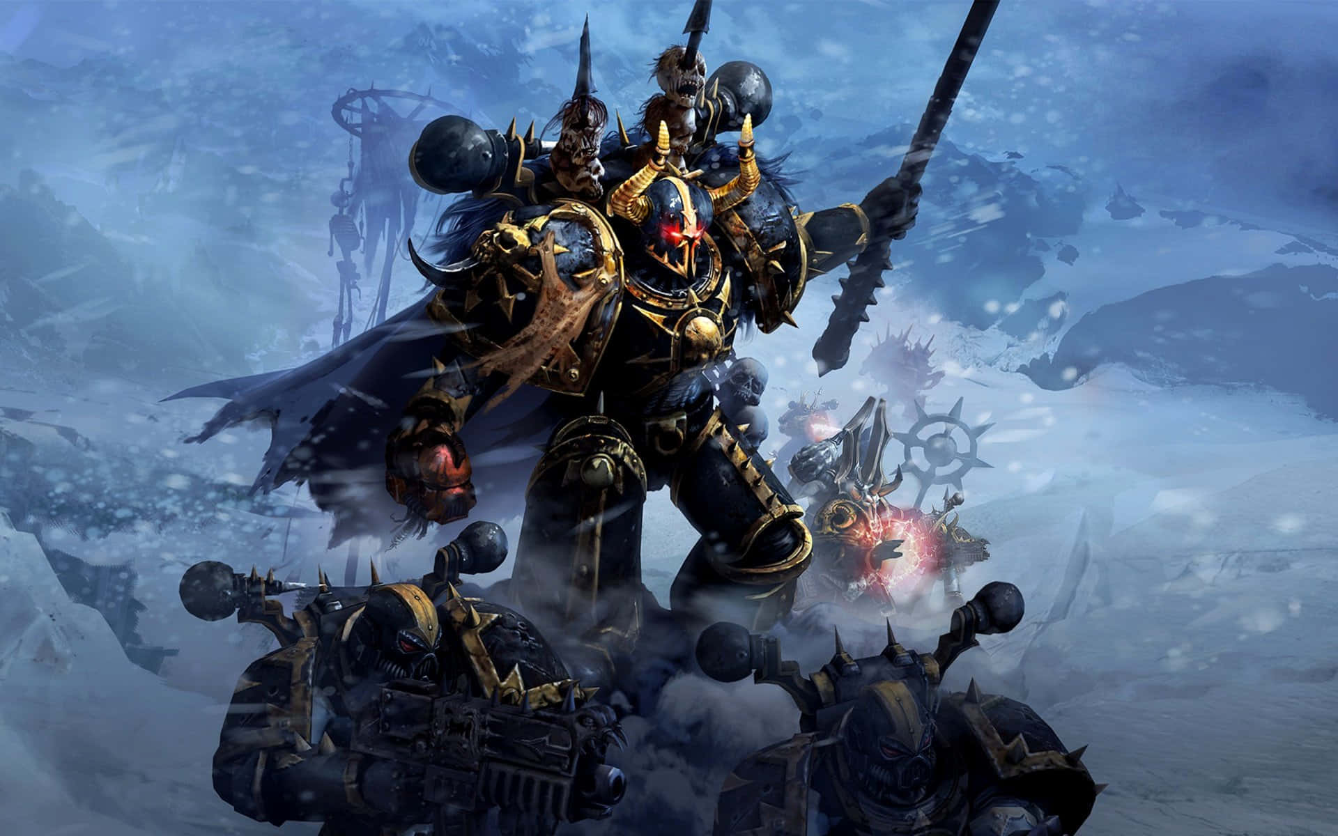 Gåin I Warhammer 4k-världen. Wallpaper