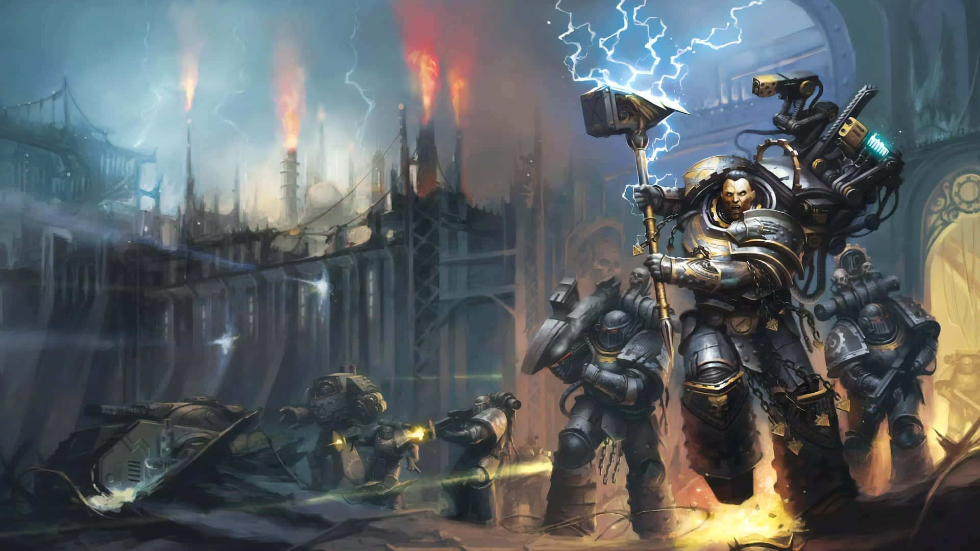 "Warhammer 4K: Engage In a War-Filled Strategy Game Set In A Grimdark Fantasy World" Wallpaper