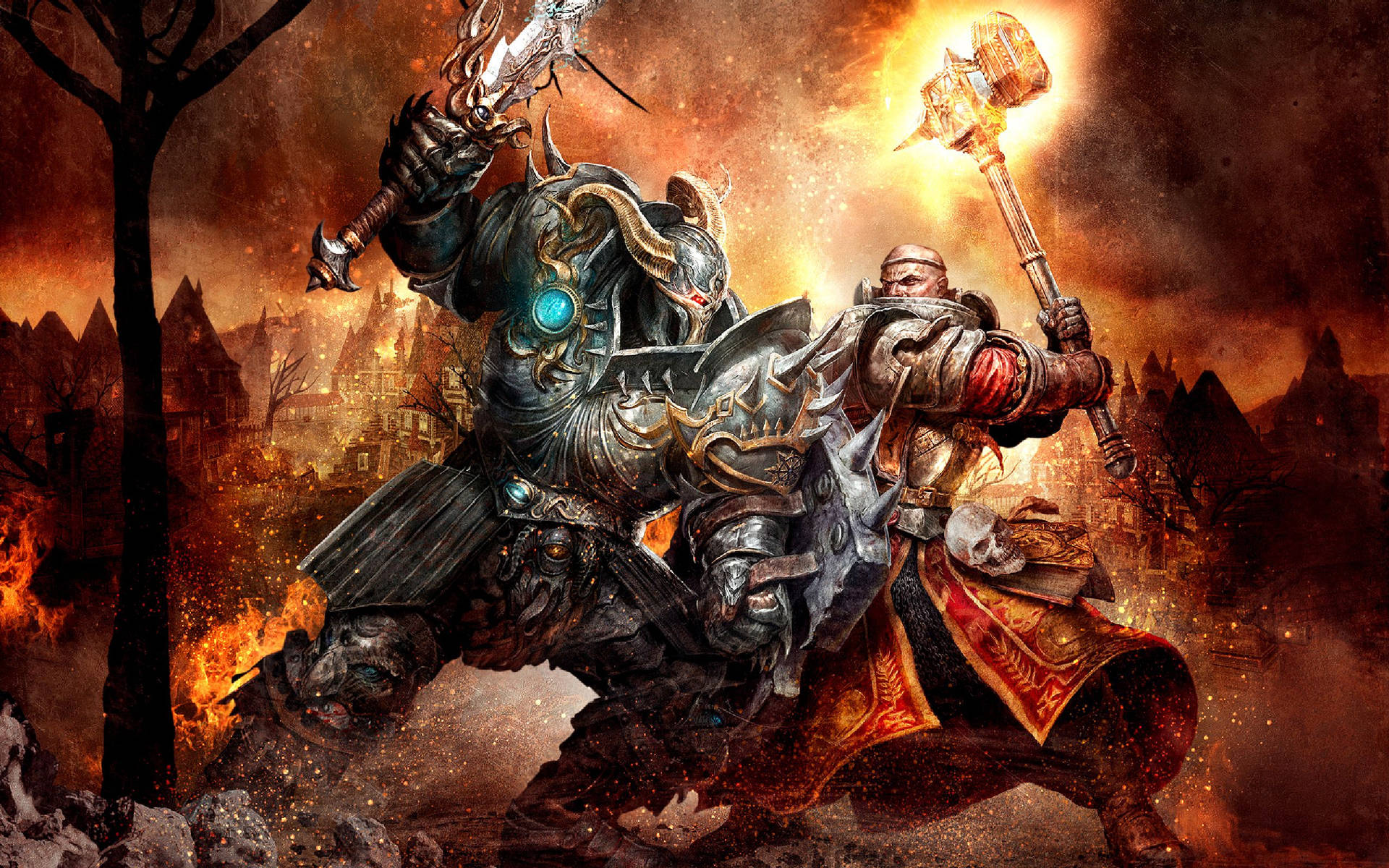 Warhammer Good Vs Evil Wallpaper