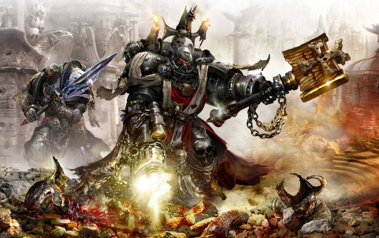 Warhammer Robot Exterminators Wallpaper