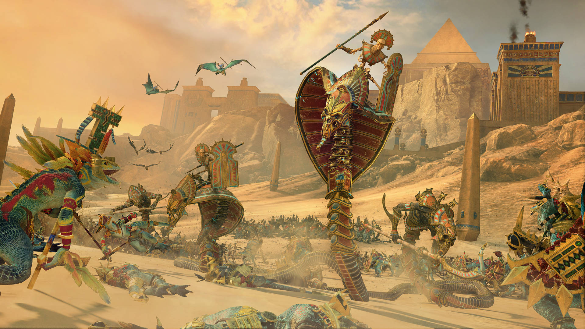 Warhammer Total War Ancient Battle Wallpaper