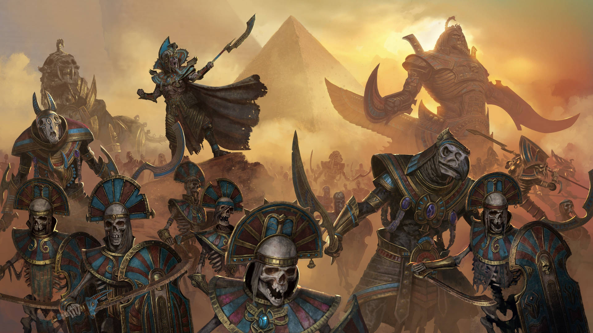 Warhammer Total War Egyptian Tomb Kings Wallpaper