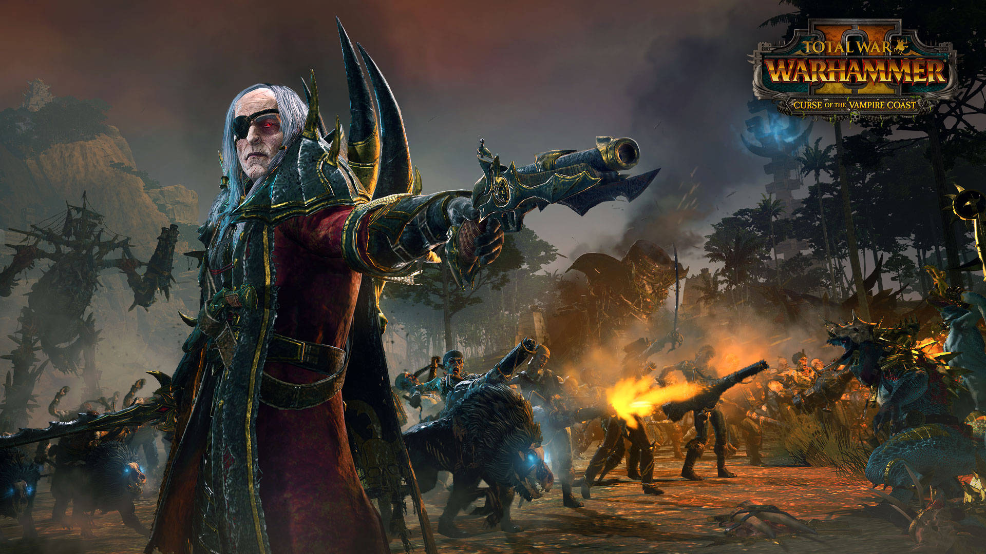 Warhammer Total War Vampire Coast Luthor Wallpaper