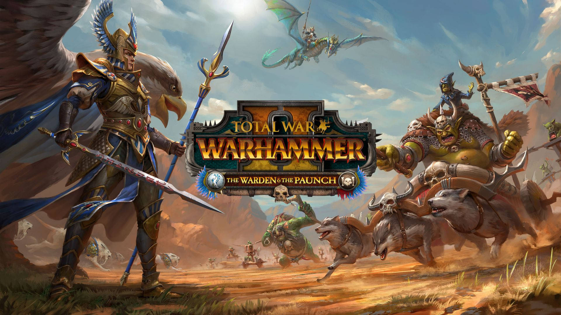 Warhammer Total War Warden And Paunch Poster Wallpaper