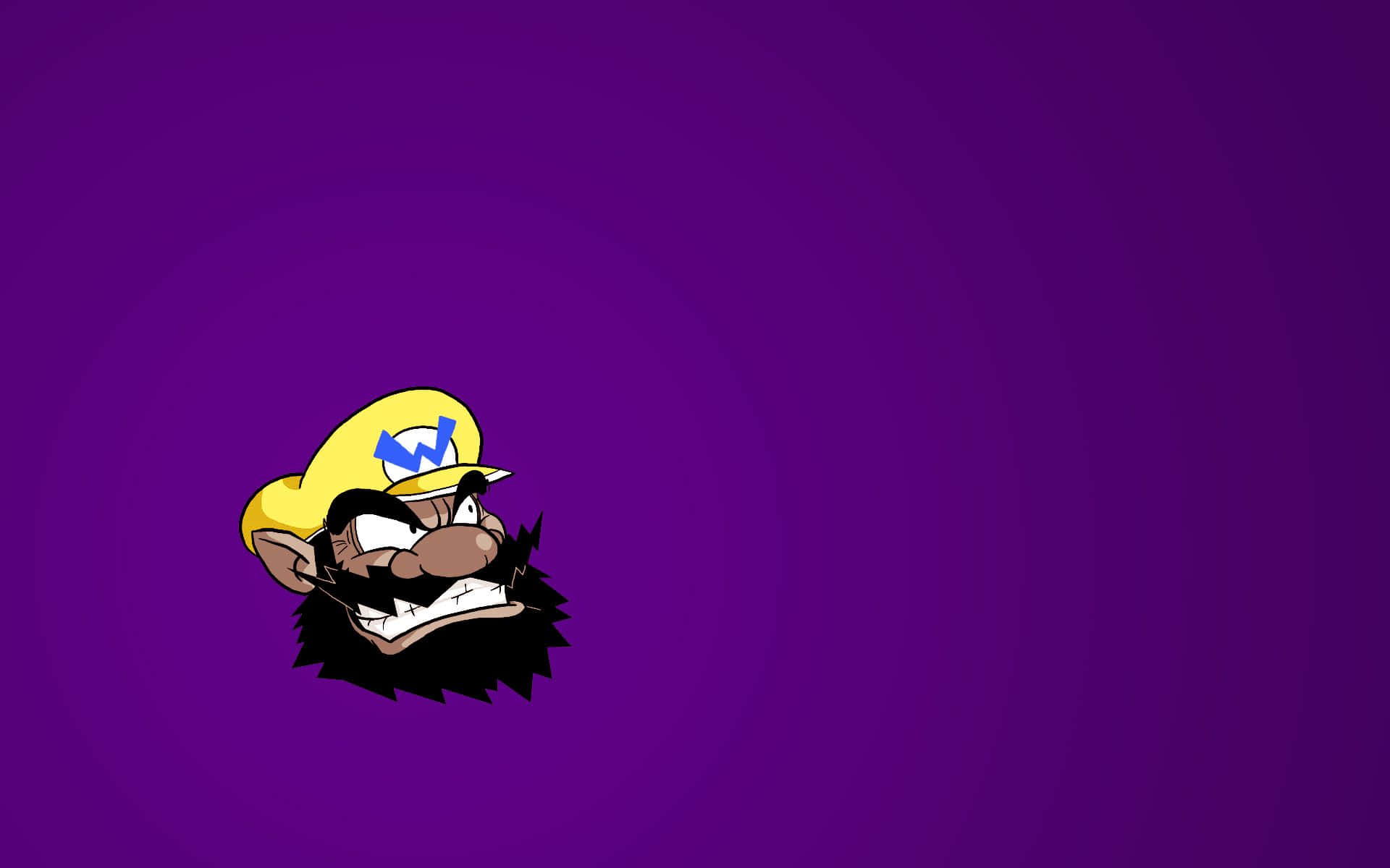 Wario Strikes a Pose in His Iconic Outfit Wallpaper