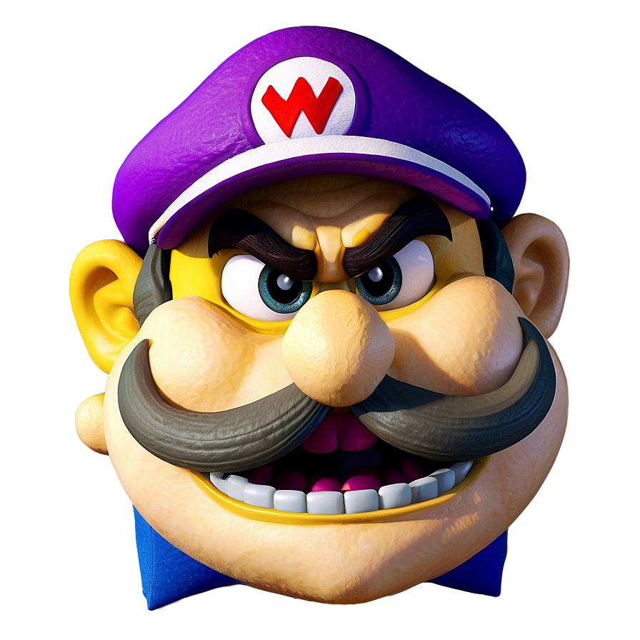 Wario Character Art Png 05242024 PNG