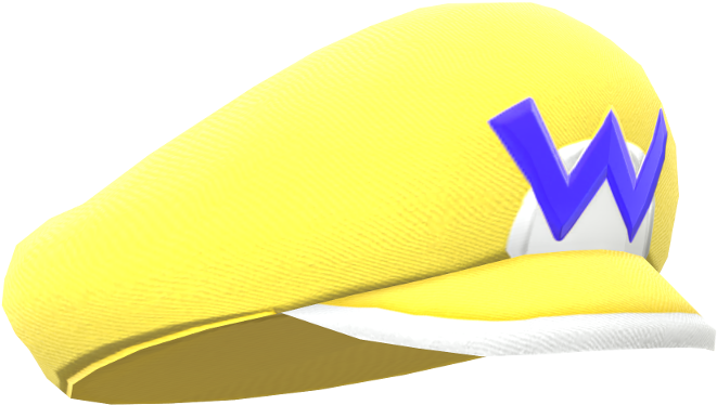 Wario Yellow Cap3 D Model PNG