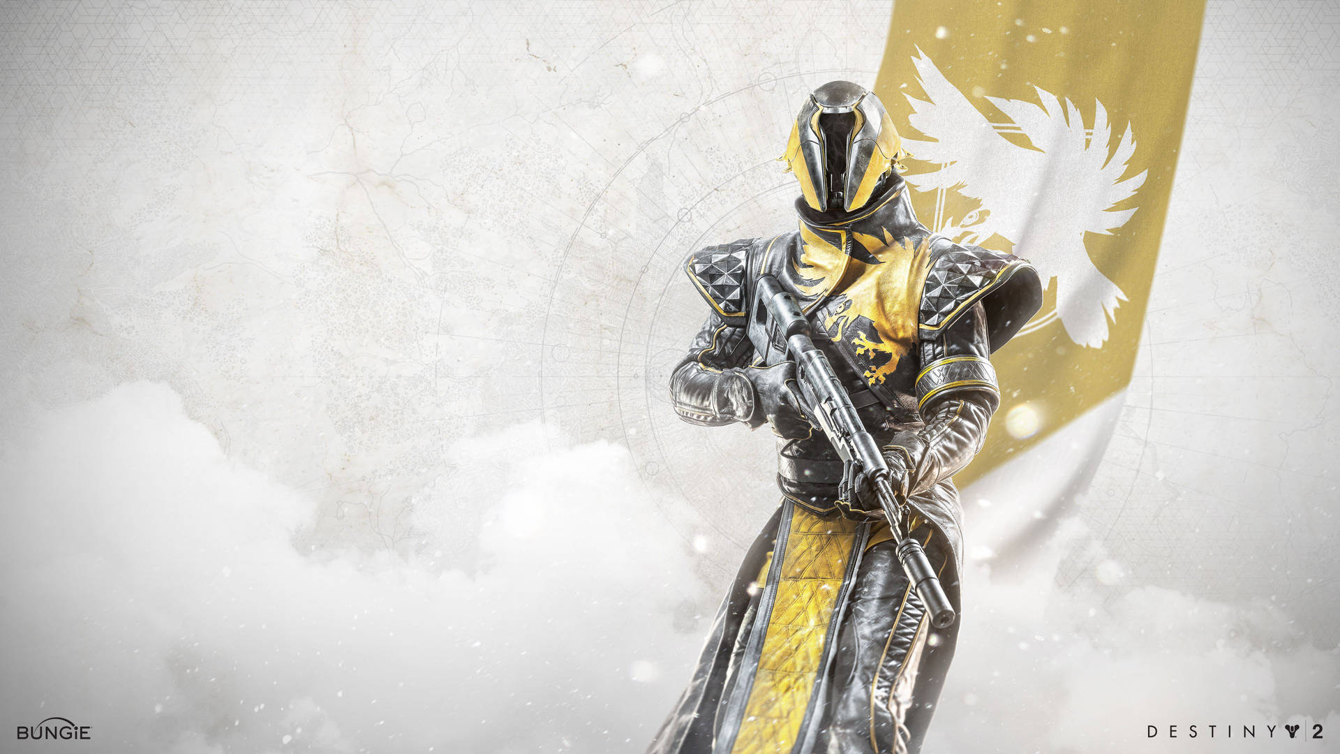 Experience all the power and beauty of the Stormcaller Warlock in Destiny 2 Wallpaper