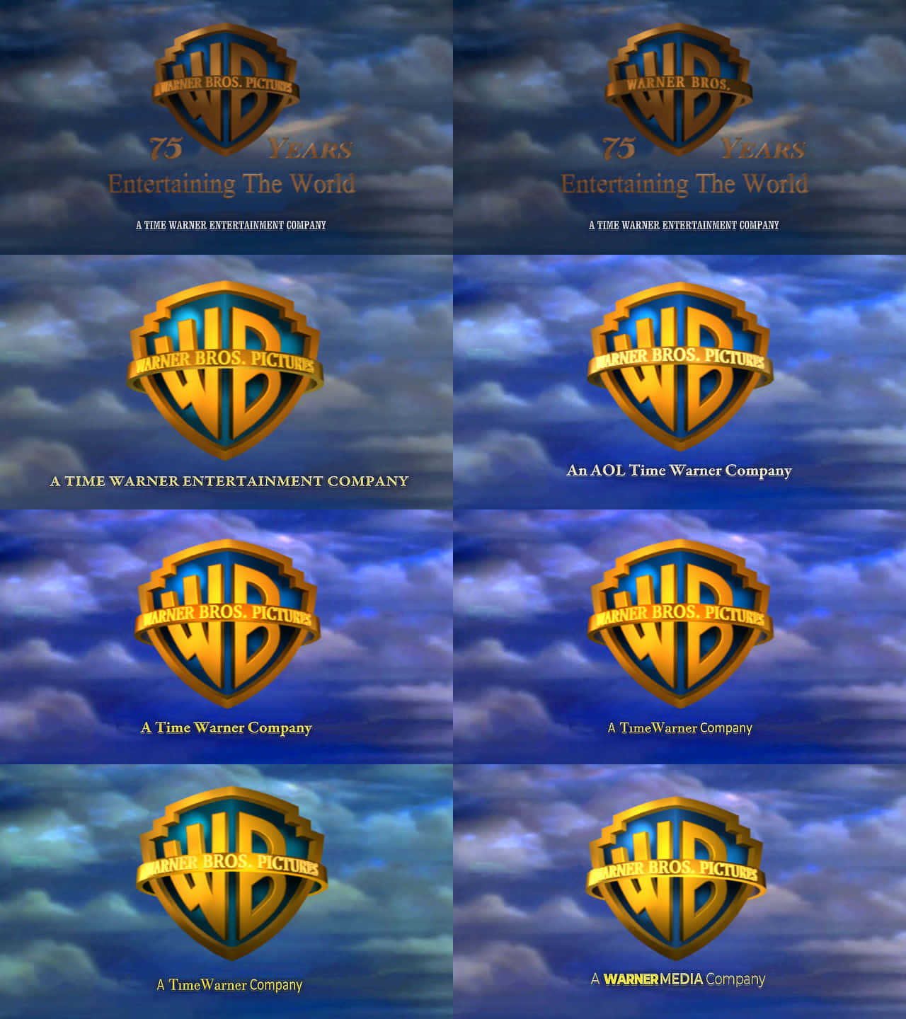 Warner Bros Collage Picture