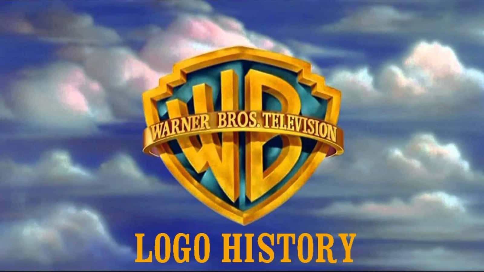 Classic Warner Bros Logo under a Bright Sky
