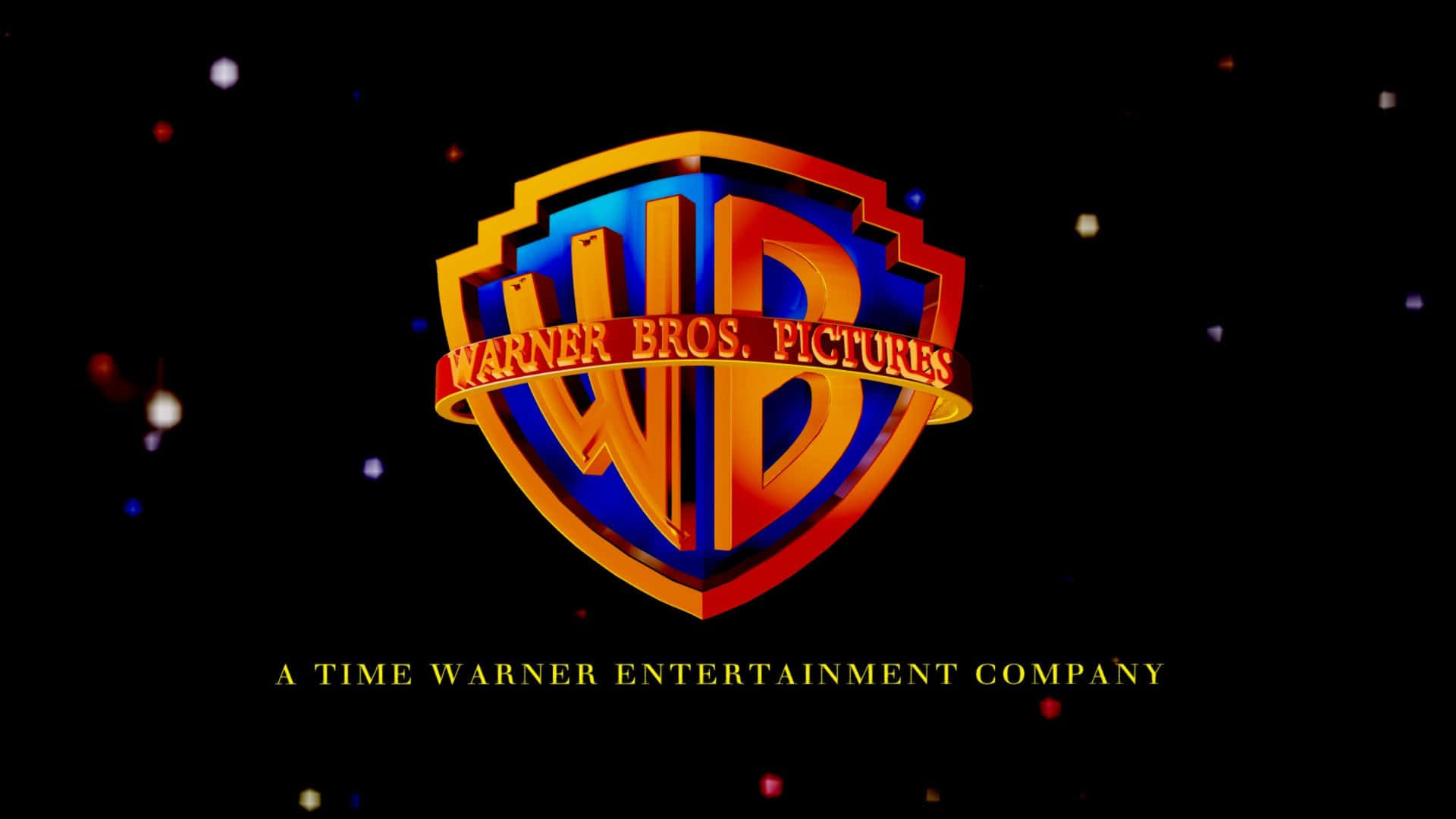 Warner Bros Logo Under Blue Sky