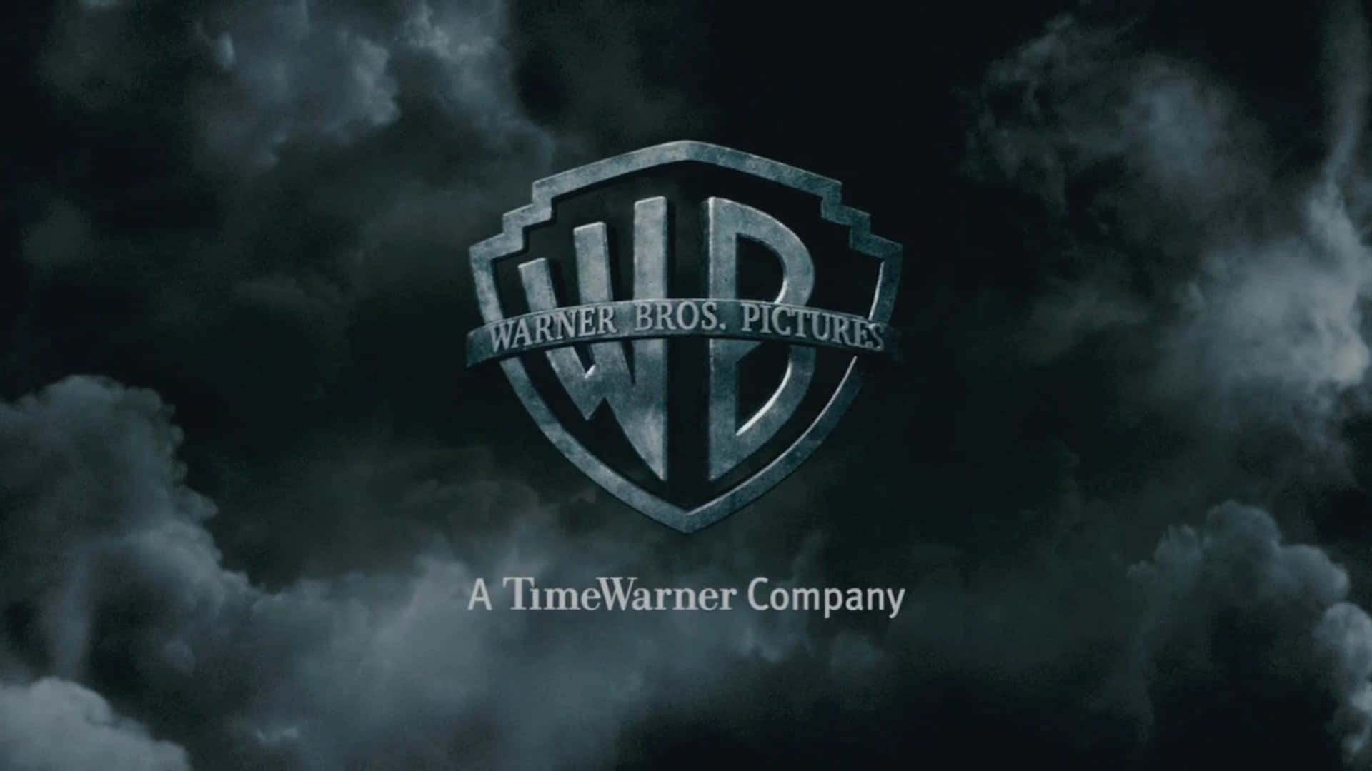 Iconic Warner Bros Logo in a Sparkling Night Sky