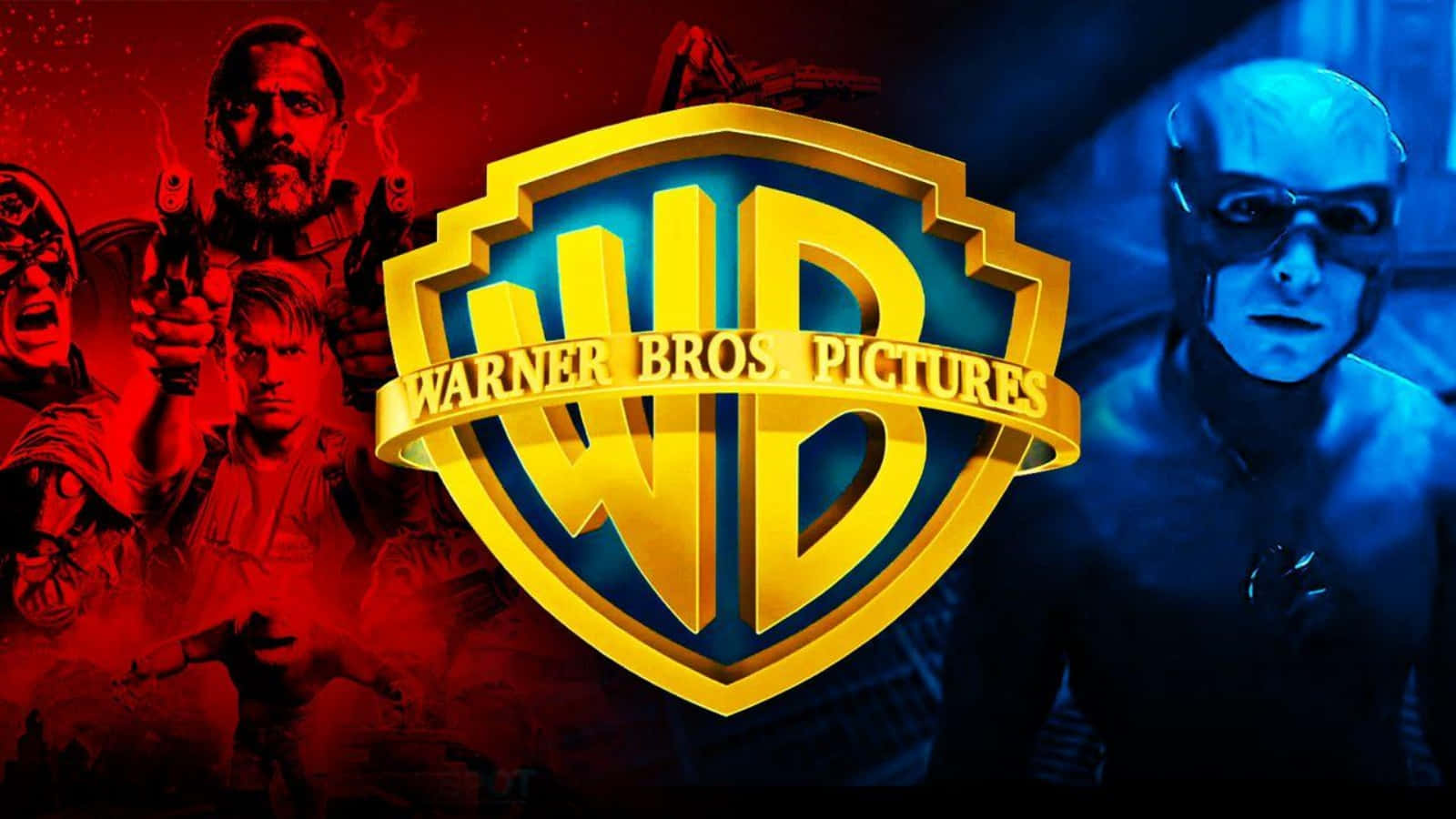 Warner Bros In Red And Blue Picture