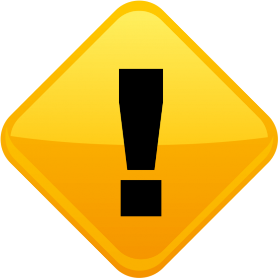 Warning Sign Exclamation Point PNG