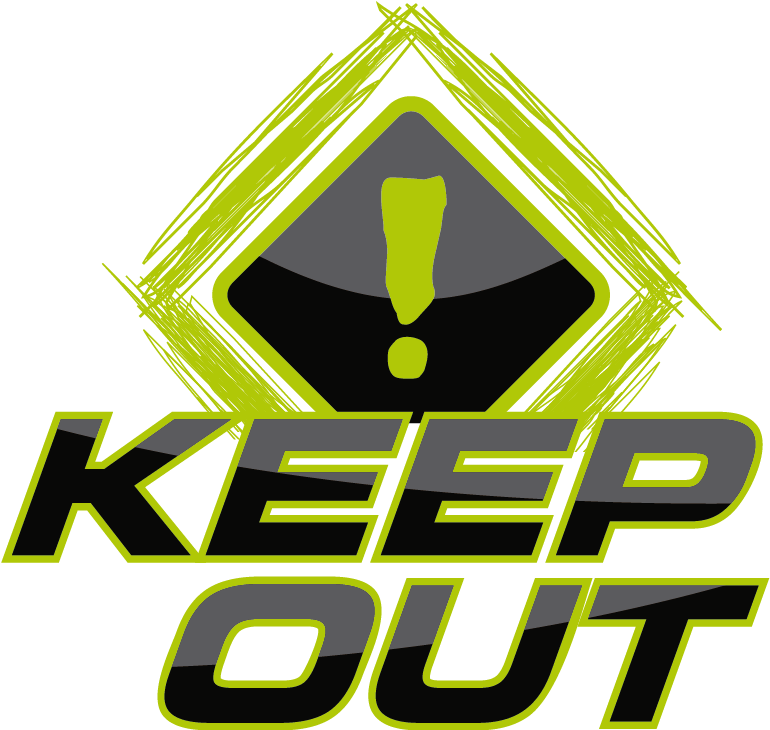 Warning Sign Keep Out Graphic PNG