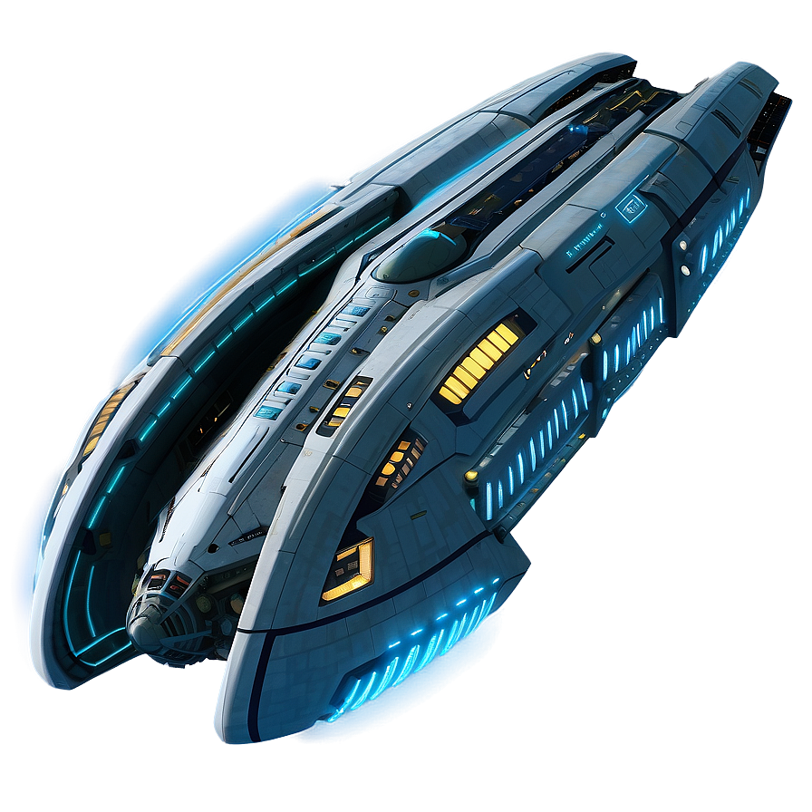 Warp Drive Starship Png Ydj PNG