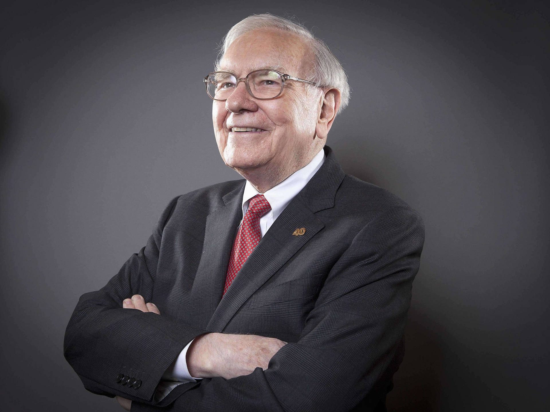 Warren Buffett American Billionaire Formal Corporate Wallpaper