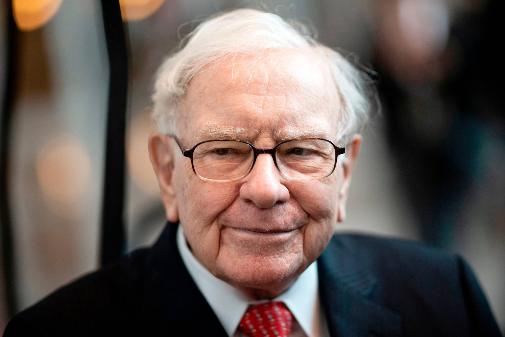 Warren Buffett Billionaire Close Up Photography Wallpaper